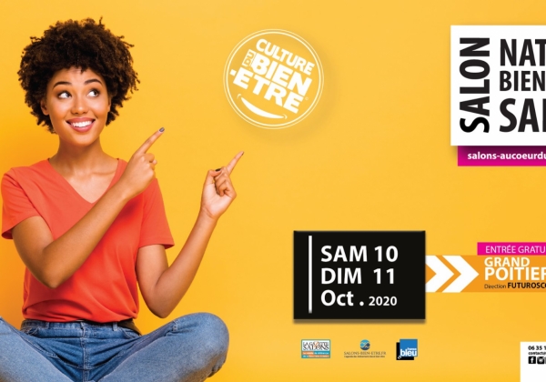 Salon nature, bien-être et santé, Grand Poitiers du 10 au 11 octobre 2020