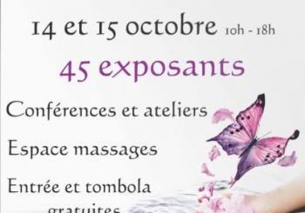 Salon bien être des Ulis (91) les 14 et 15 octobre 2017