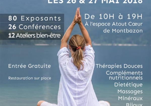 salon du bien être à Montbazon (37) les 26 et 27 mai 2018
