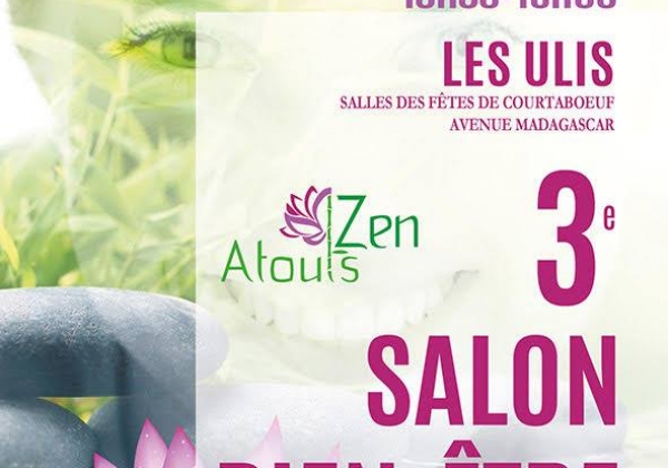 Salon bien être des Ulis (91) les 27 et 28 octobre 2018