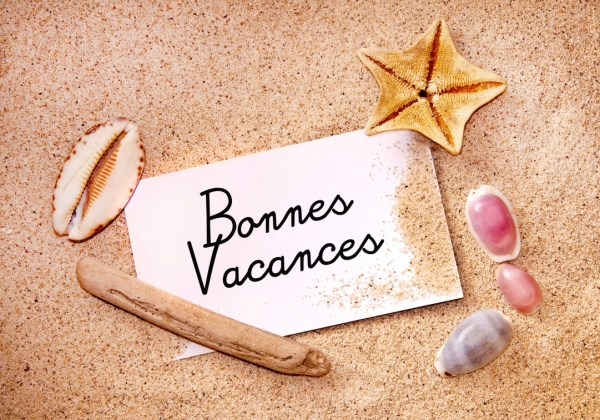 VACANCES  du 11 au 22 Aout 2019