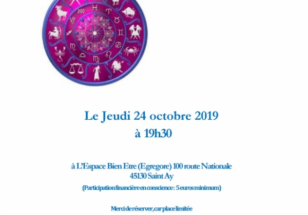 Atelier - salons - conférences du mois Octobre 2019