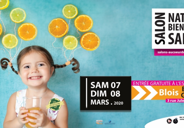 salon bien être L’ESPACE GUILLON à BLOIS (41) le 07 et 08 mars 2020