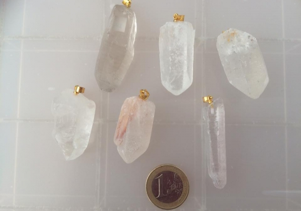 pointe de cristal de roche