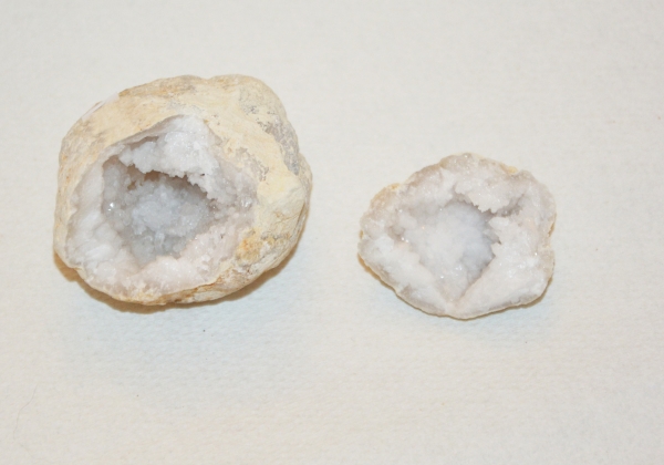 Géode de cristal de roche