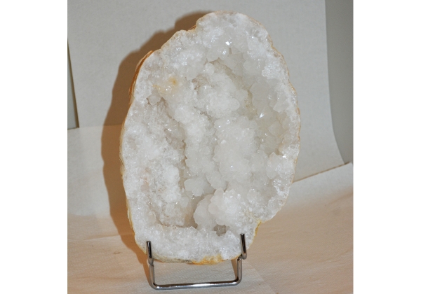 Géode de cristal de roche